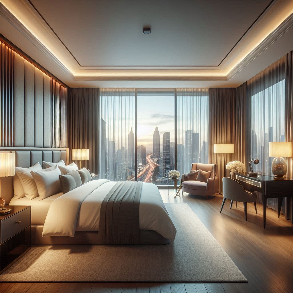 Luxury room of the hotel